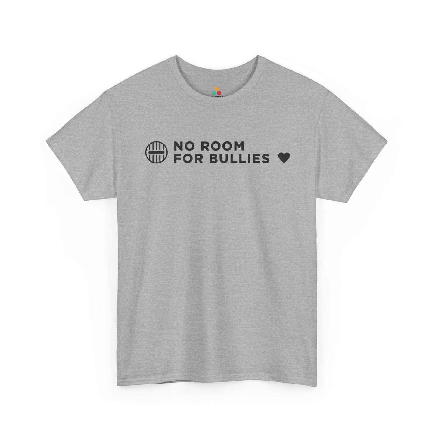 No Room for Bullies Unisex T-Shirt | Unity Day Kindness Message Tee | TEEZOCA stand against bullying Unisex T-shirt positive message tee