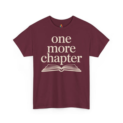 One More Chapter Book Lover Unisex T-shirt | TEEZOCA 
