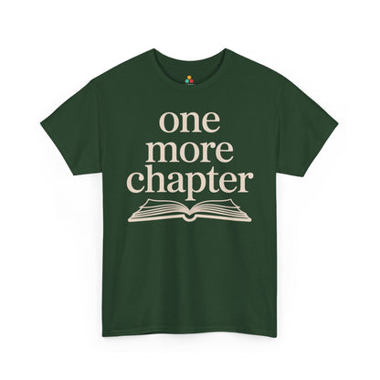 One More Chapter Book Lover Unisex T-shirt | TEEZOCA 
