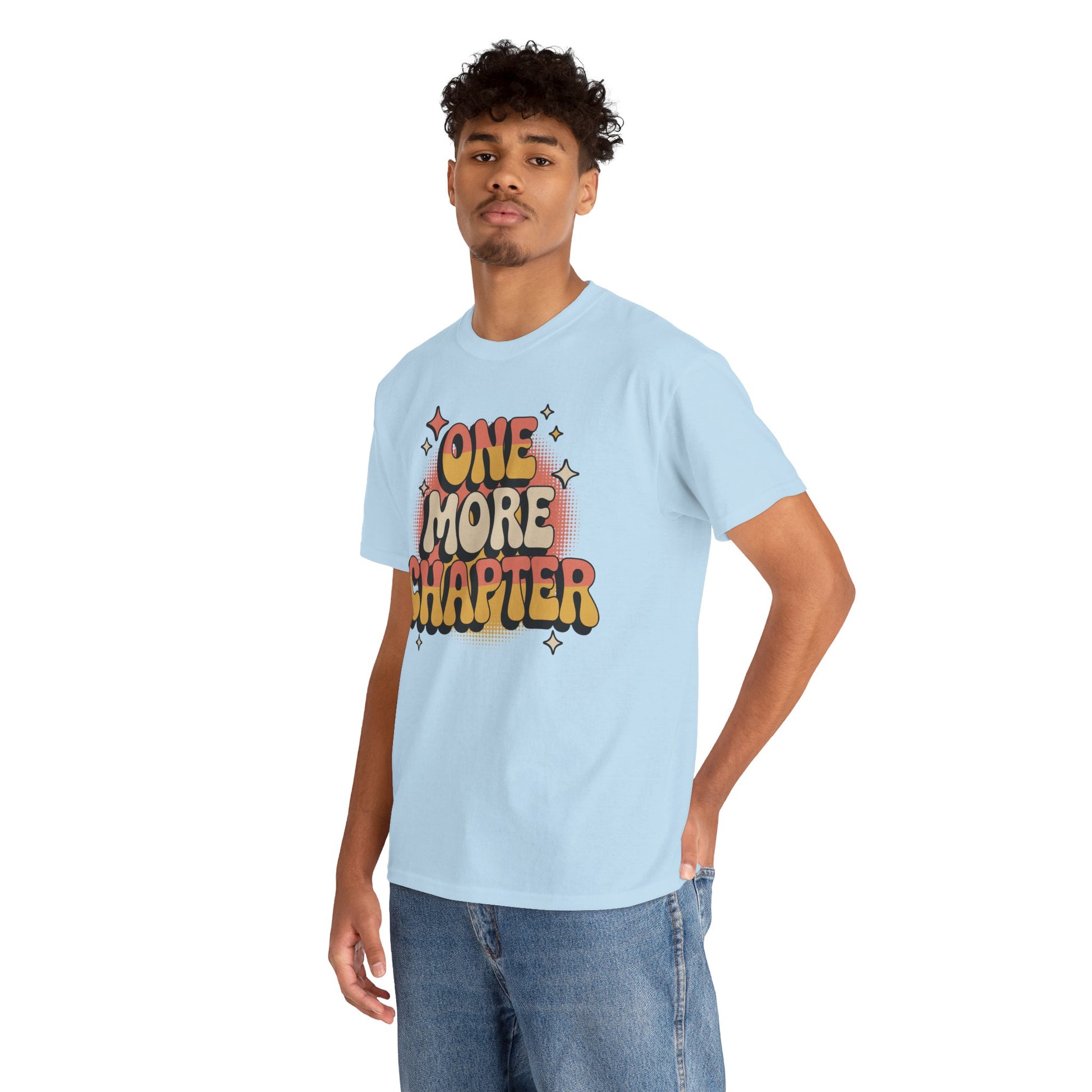 One More Chapter Retro Book Lover Unisex T-shirt | TEEZOCA 