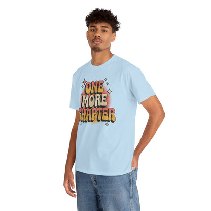 One More Chapter Retro Book Lover Unisex T-shirt | TEEZOCA 