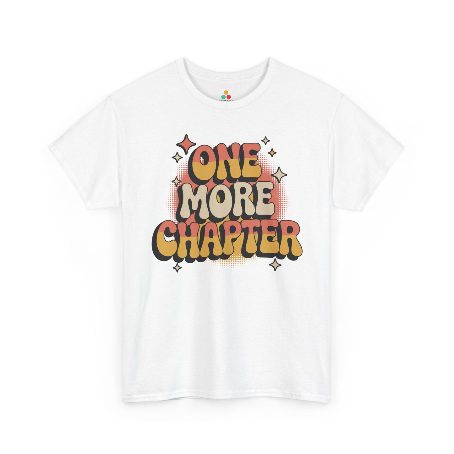 One More Chapter Retro Book Lover Unisex T-shirt | TEEZOCA 