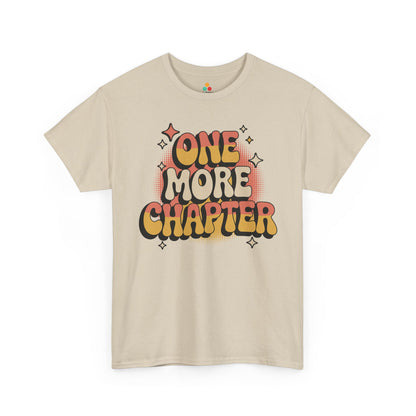 One More Chapter Retro Book Lover Unisex T-shirt | TEEZOCA 