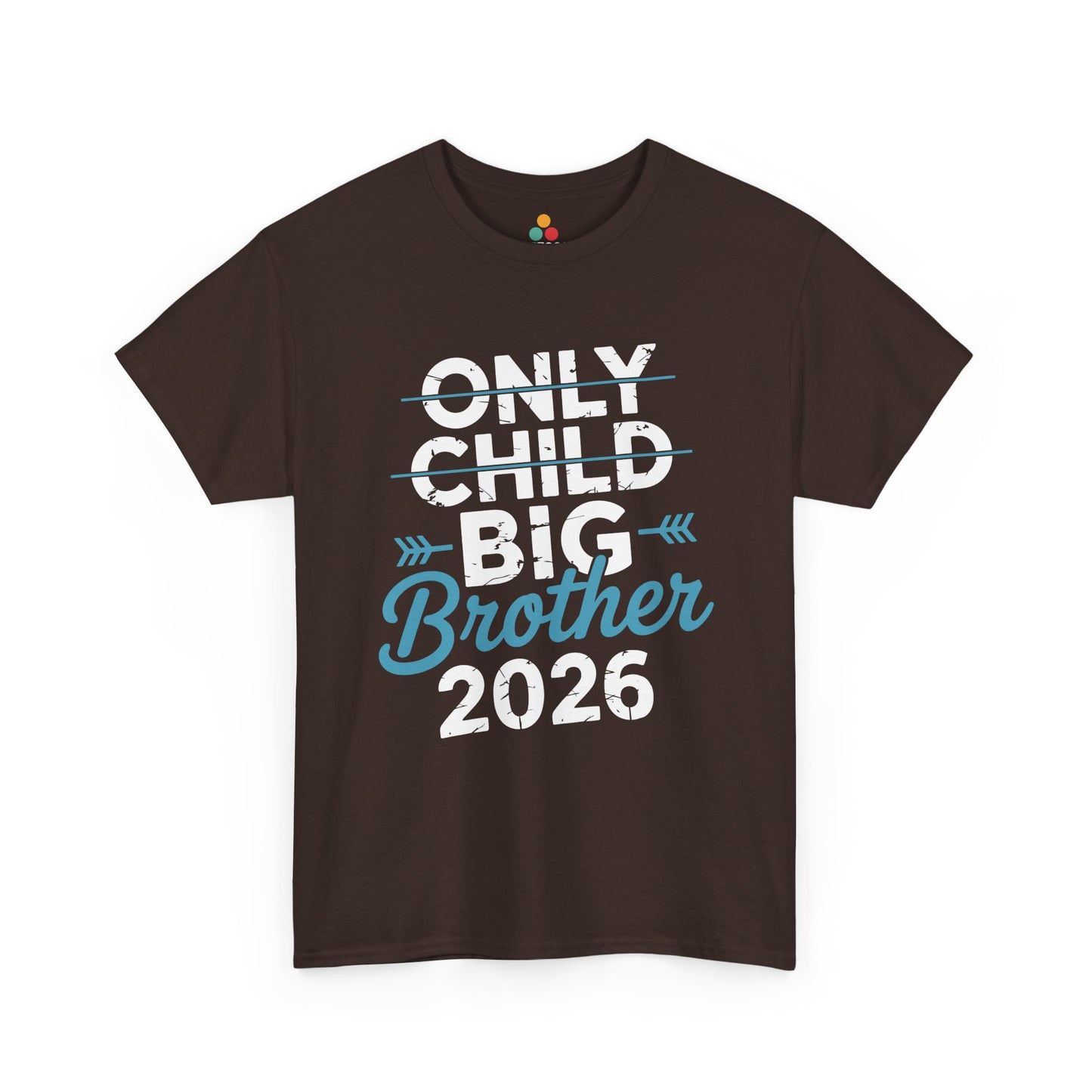 Only Child To Big Brother 2026 T-Shirt – Funny Pregnancy Announcement Tee | TEEZOCA 
