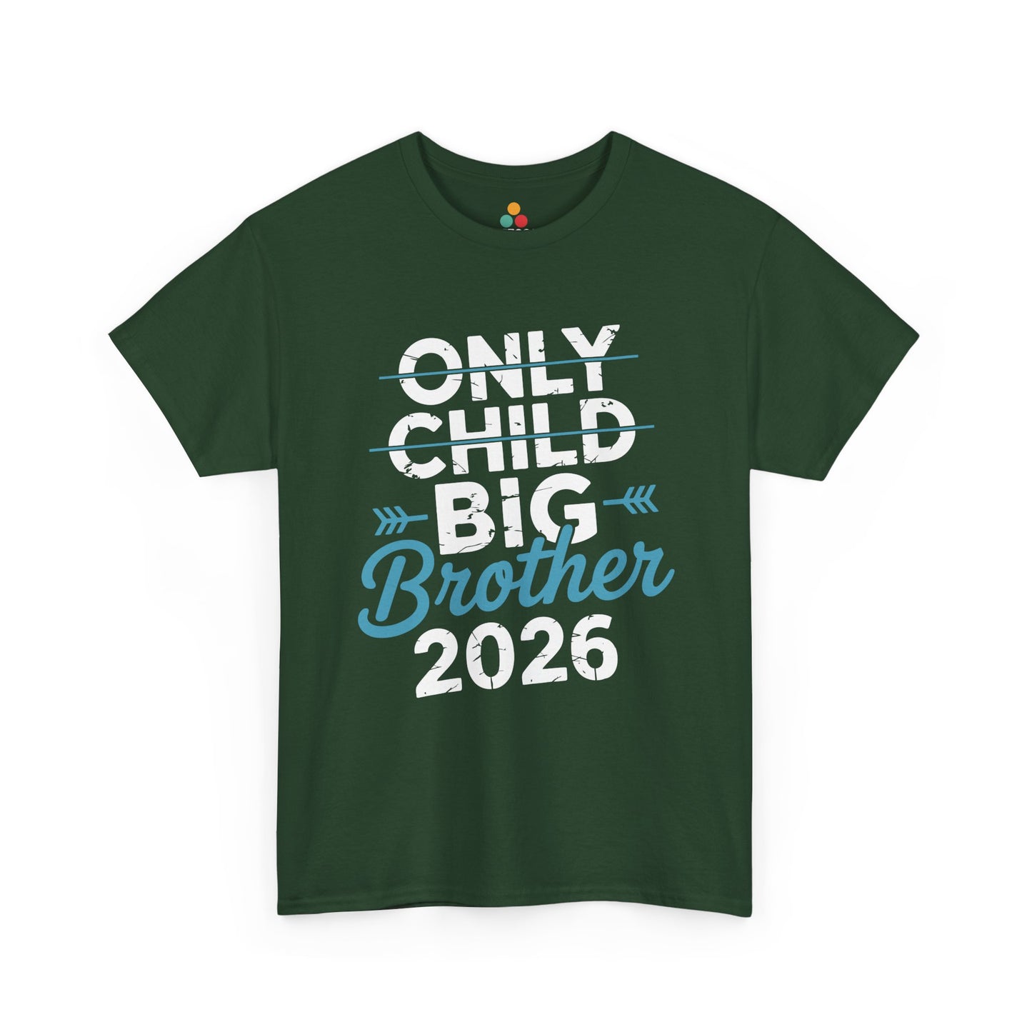 Only Child To Big Brother 2026 T-Shirt – Funny Pregnancy Announcement Tee | TEEZOCA 