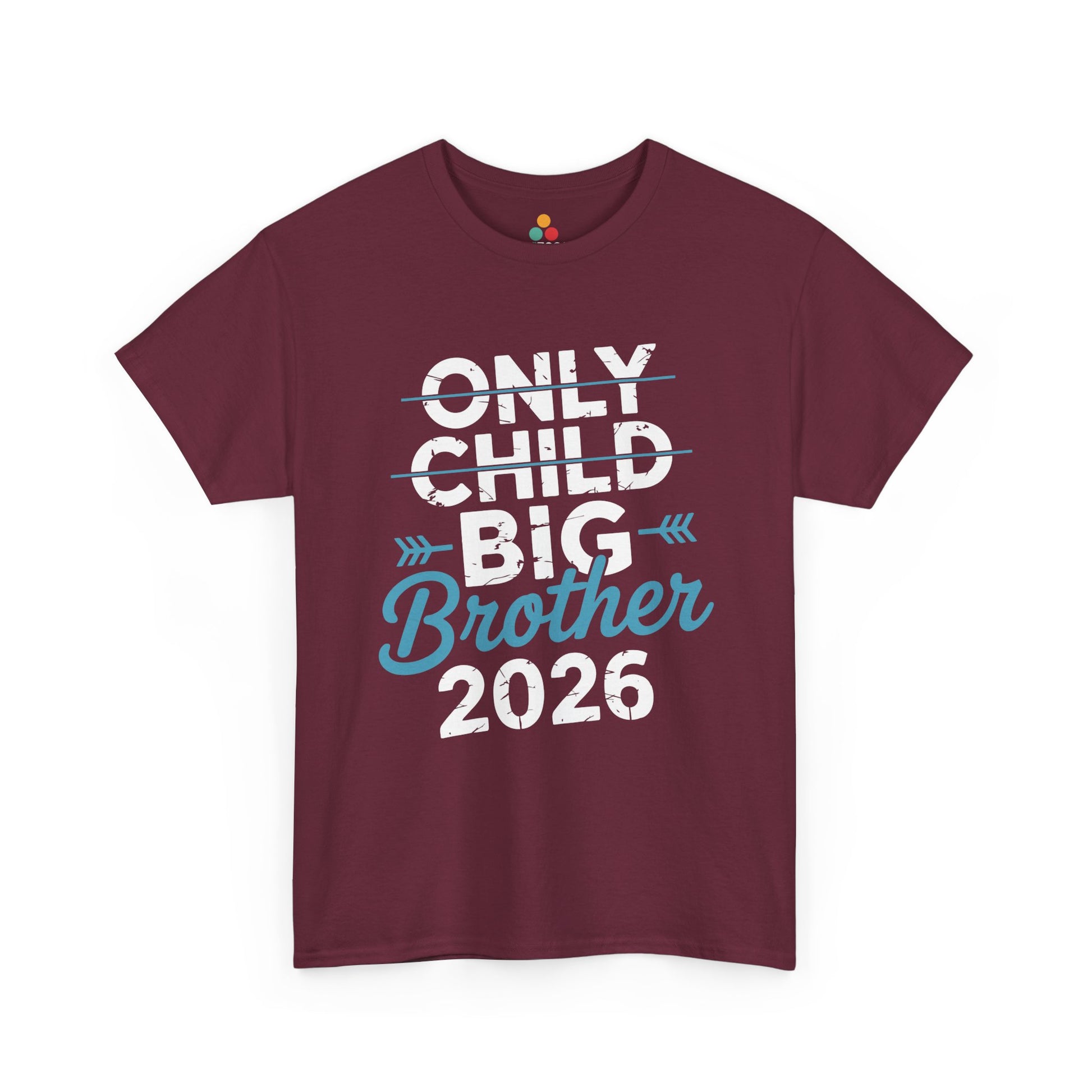 Only Child To Big Brother 2026 T-Shirt – Funny Pregnancy Announcement Tee | TEEZOCA 