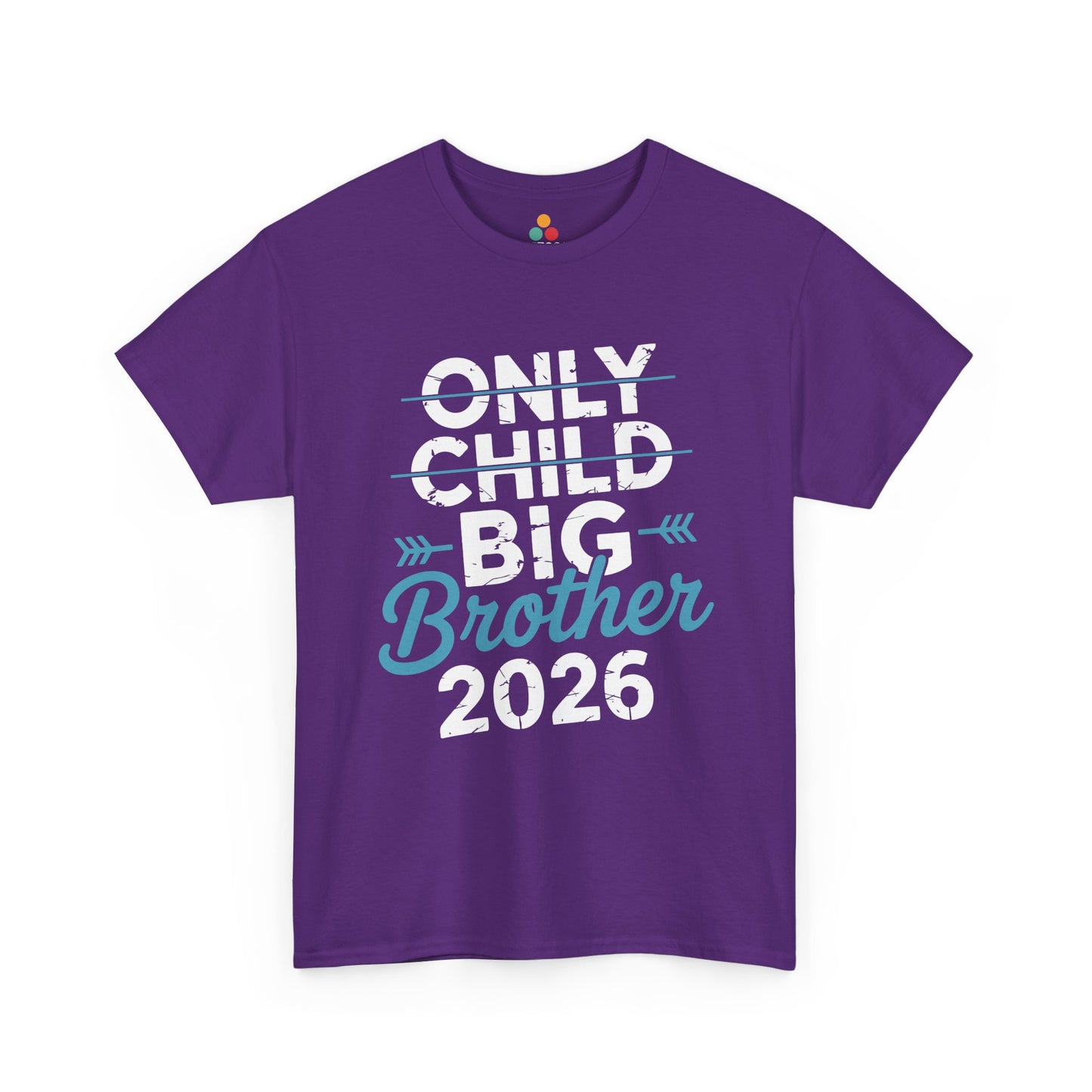 Only Child To Big Brother 2026 T-Shirt – Funny Pregnancy Announcement Tee | TEEZOCA 