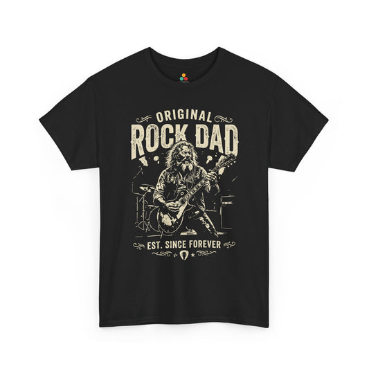 Original Rock Dad Guitar Vintage Unisex T-shirt Music Lover Gift | TEEZOCA 