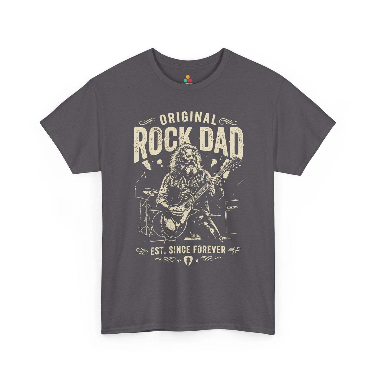 Original Rock Dad Guitar Vintage Unisex T-shirt Music Lover Gift | TEEZOCA 