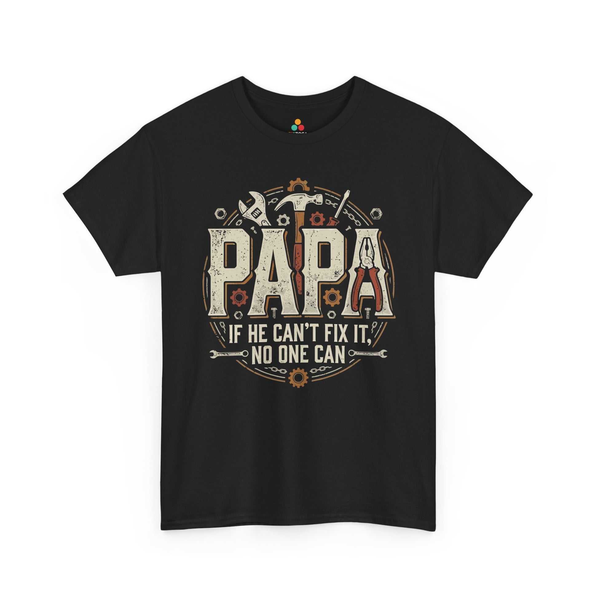 Funny Papa Mechanic If He Can’t Fix It No One Can T-shirt | TEEZOCA 