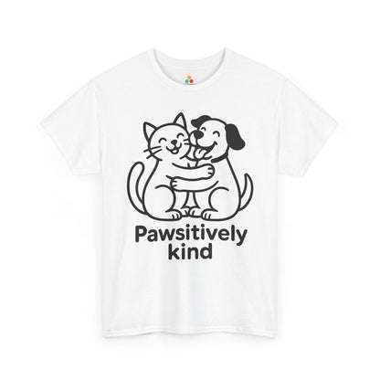 Pawsitively Kind Unity Day Anti-Bullying Awareness Unisex T-shirt | TEEZOCA Unity Day animal kindness design Unisex T-shirt