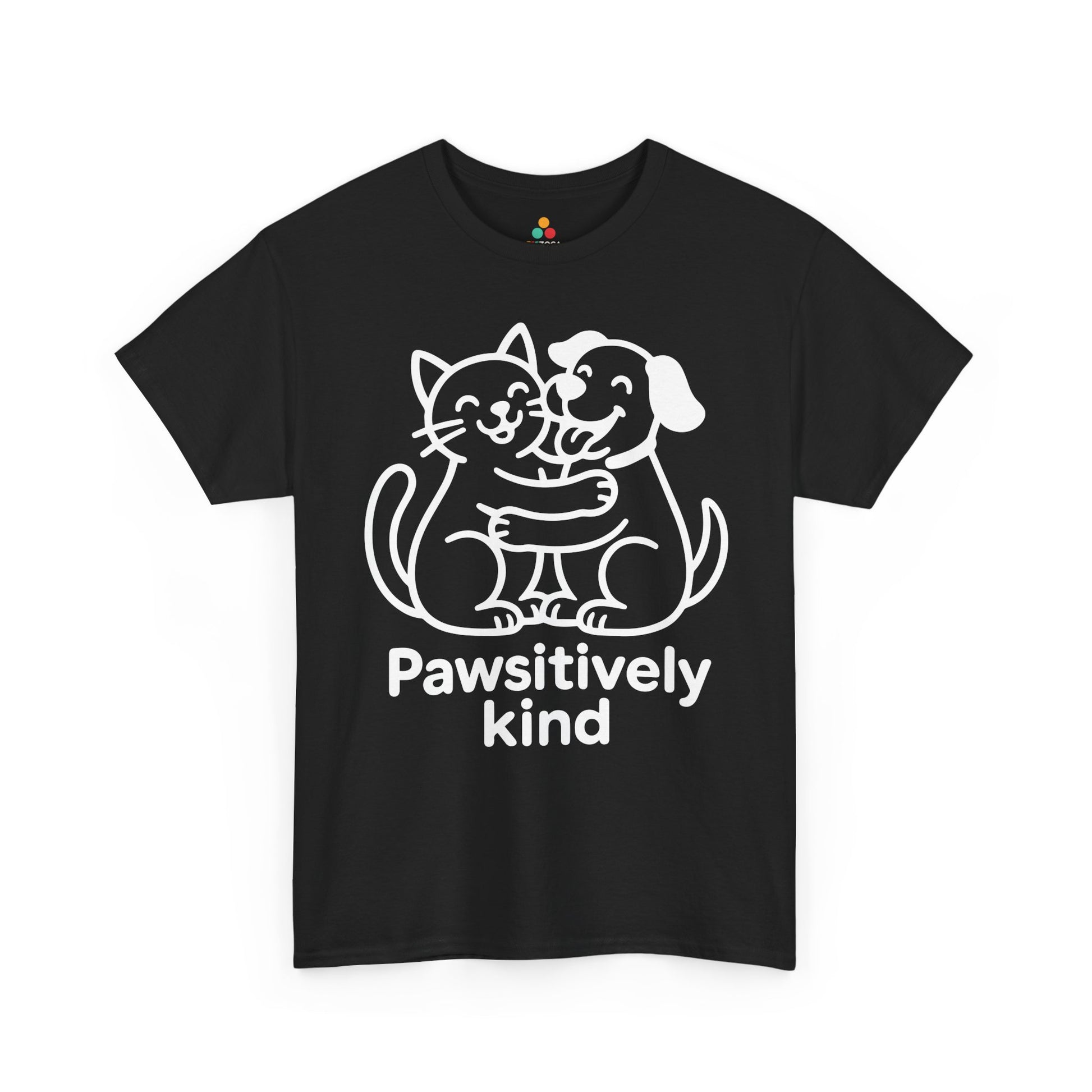 Pawsitively Kind Unity Day Anti-Bullying Awareness Unisex T-shirt | TEEZOCA anti-bullying pawsitively kind Unisex T-shirt