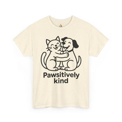 Pawsitively Kind Unity Day Anti-Bullying Awareness Unisex T-shirt | TEEZOCA positive kindness animal illustration Unisex T-shirt