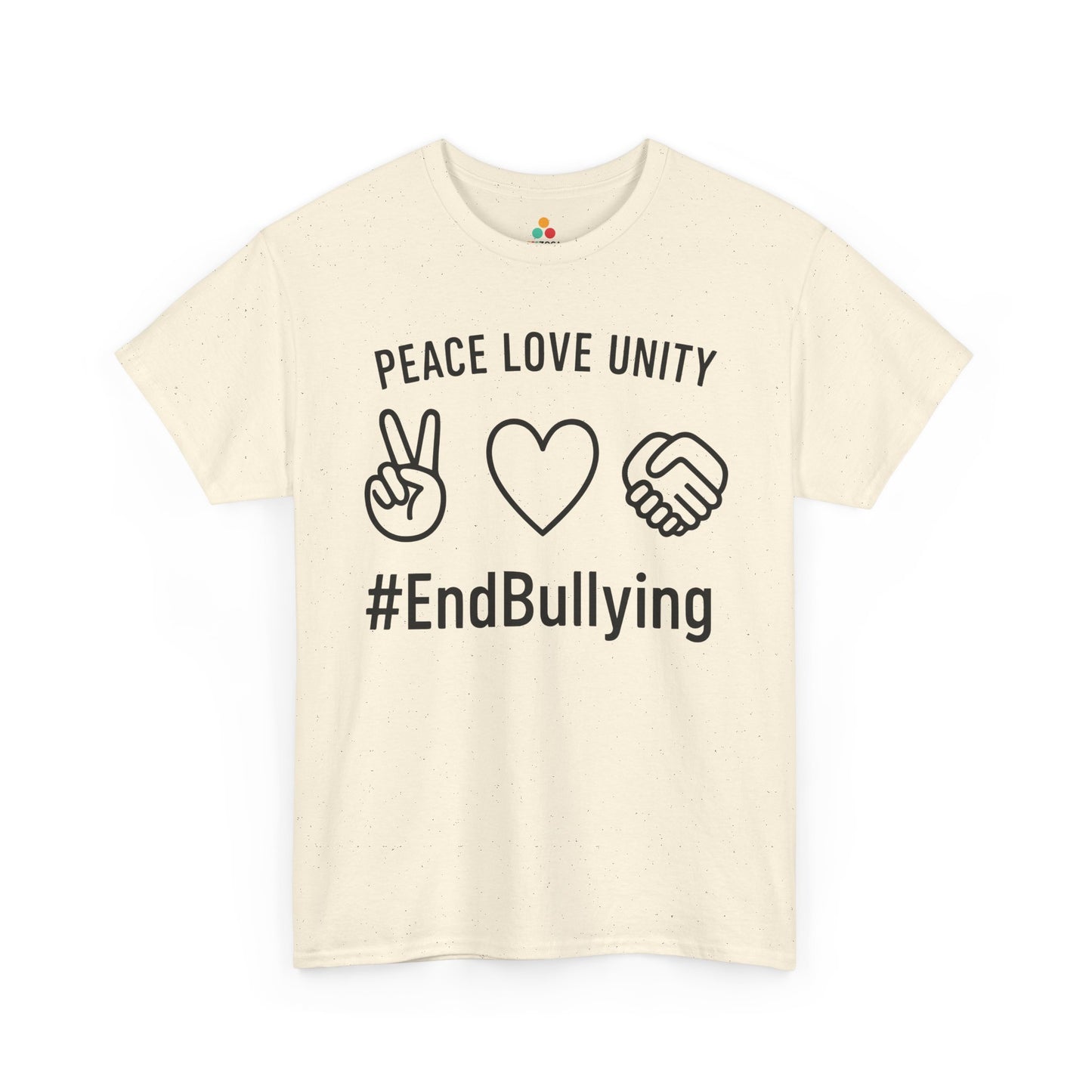 Peace Love Unity Unisex T-shirt for Unity Day Anti-Bullying Awareness | TEEZOCA be kind peace love unity Unisex T-shirt streetwear