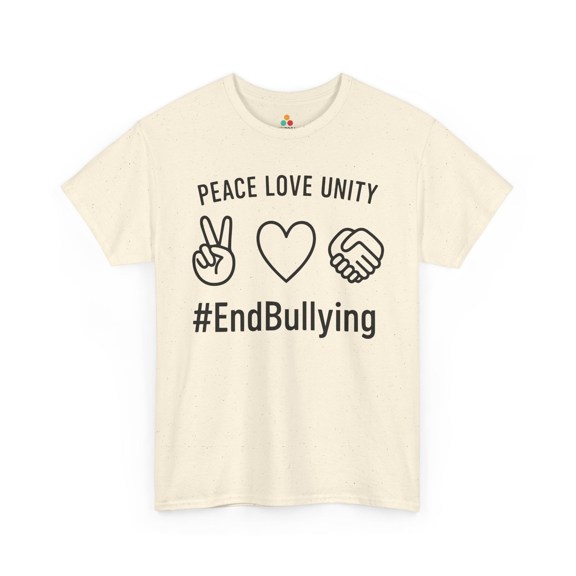 Peace Love Unity Unisex T-shirt for Unity Day Anti-Bullying Awareness | TEEZOCA be kind peace love unity Unisex T-shirt streetwear