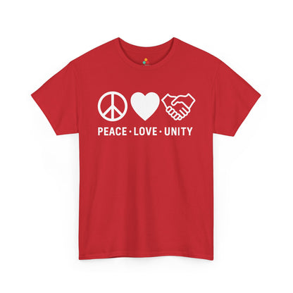 Peace Love Unity Unity Day Anti-Bullying Unisex T-shirt | TEEZOCA 