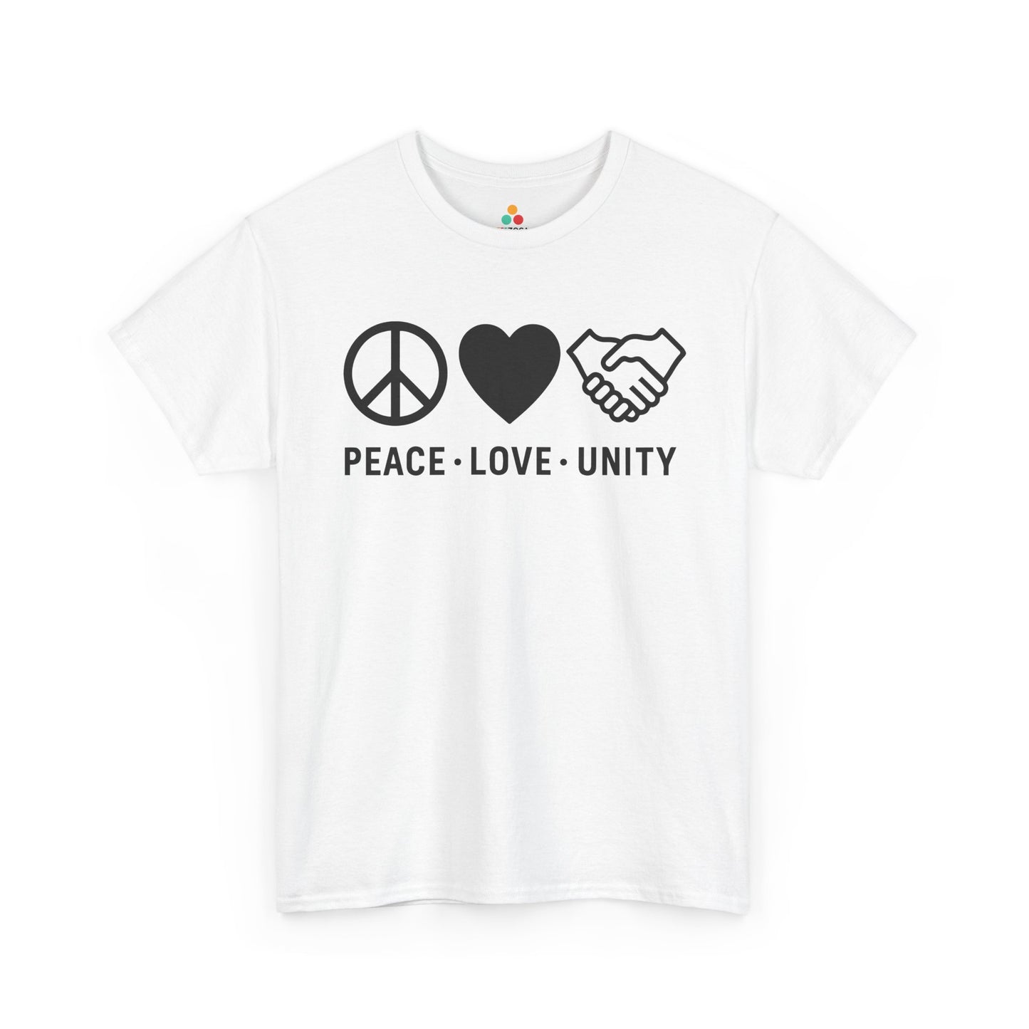 Peace Love Unity Unity Day Anti-Bullying Unisex T-shirt | TEEZOCA 