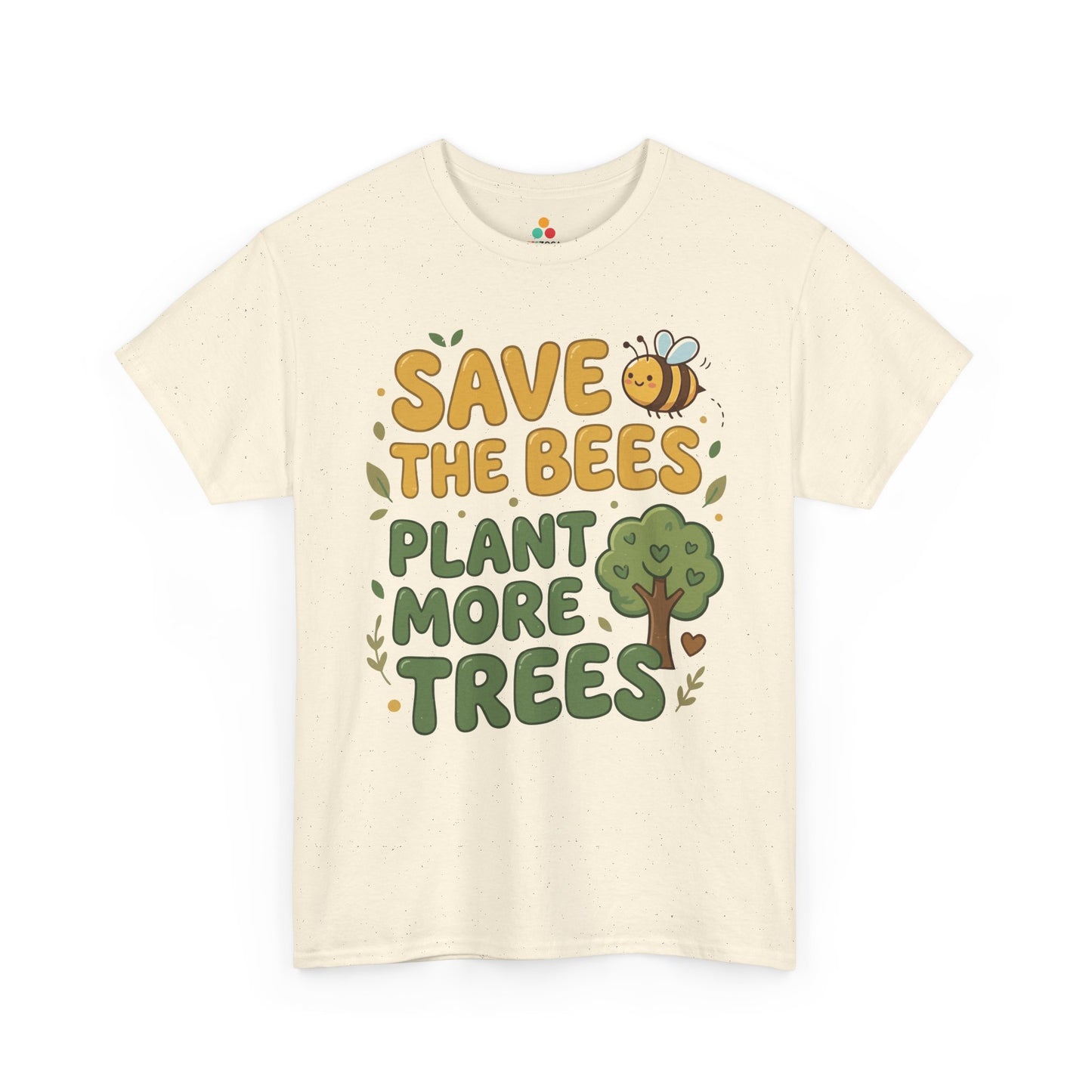 Save the Bees Plant More Trees Cute Eco Unisex T-shirt | TEEZOCA 