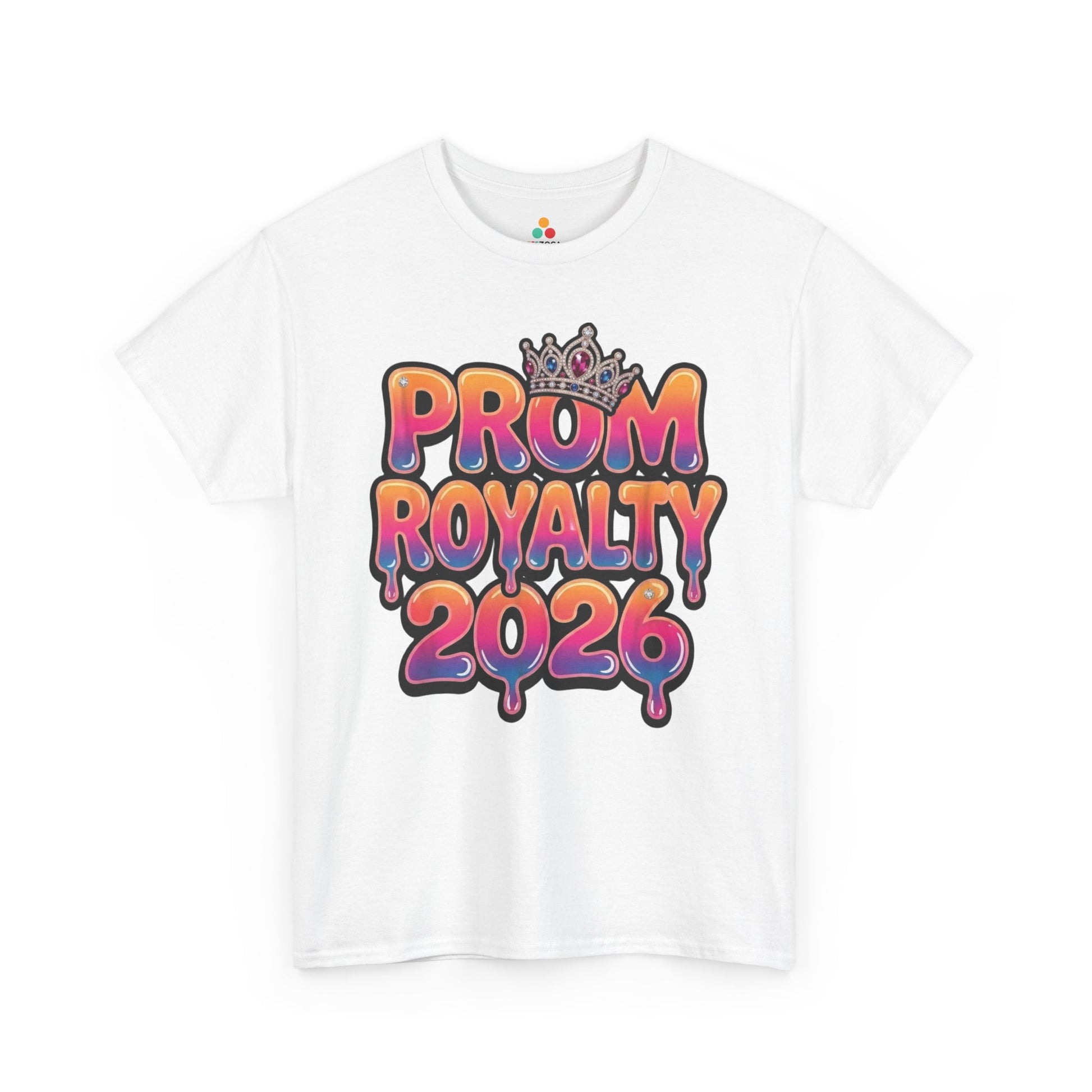 Prom Royalty 2026 Aesthetic Graphic Unisex T-shirt – Matching Squad | TEEZOCA 