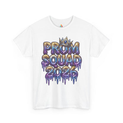 Prom Squad 2026 Aesthetic Graphic Unisex T-shirt – Matching Friends | TEEZOCA 