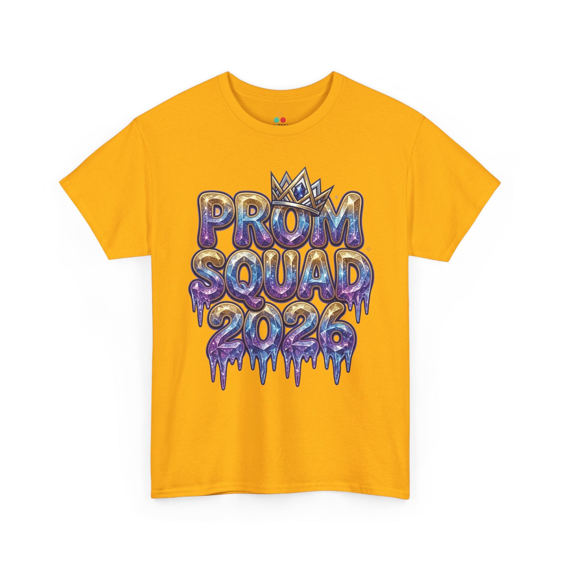 Prom Squad 2026 Aesthetic Graphic Unisex T-shirt – Matching Friends | TEEZOCA 
