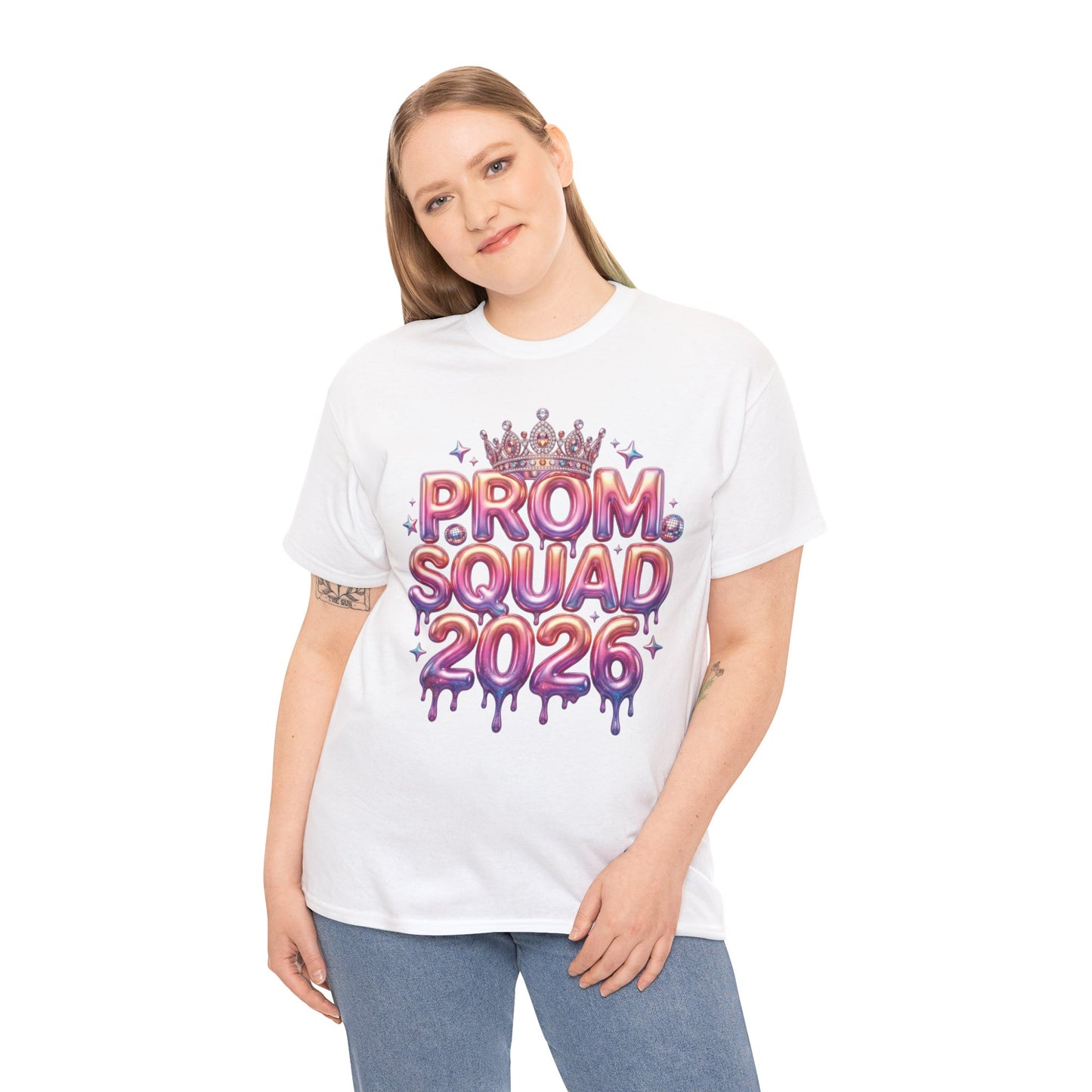 Prom Squad 2026 Aesthetic Graphic Unisex T-shirt – Matching Group | TEEZOCA 