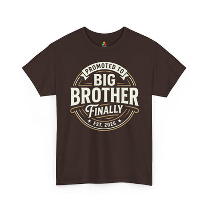 Promoted to Big Brother 2026 Unisex T-shirt Funny Announcement Gift | TEEZOCA 