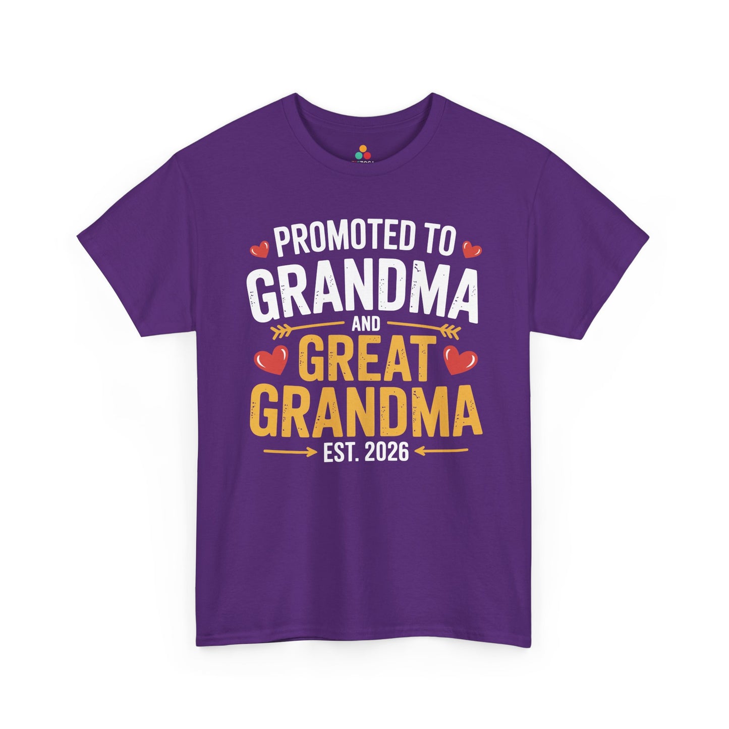Promoted to Grandma Women's T-shirt Mother's Day Gift New Grandma | TEEZOCA 