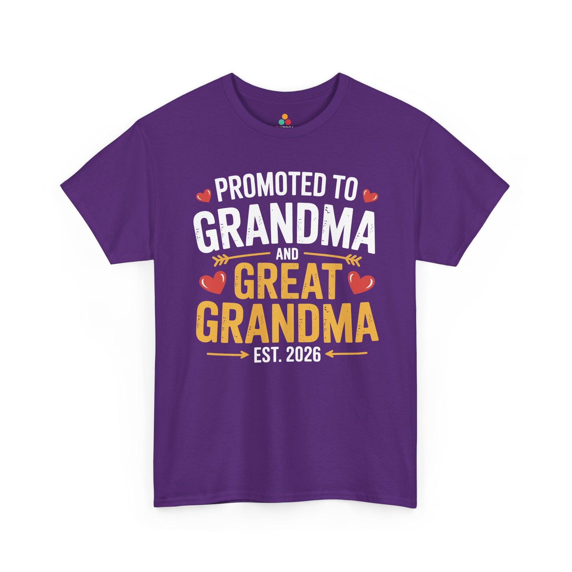Promoted to Grandma Women's T-shirt Mother's Day Gift New Grandma | TEEZOCA 