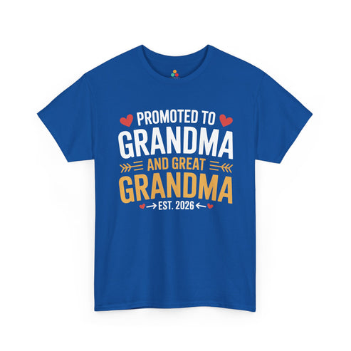 Promoted_to_Grandma_Women_s_T-shirt_Mother_s_Day_Gift_New_Grandma_TEEZOCA_pregnancy_announcement_grandma_Women_s_T-shirt_Mother_s_Day_style