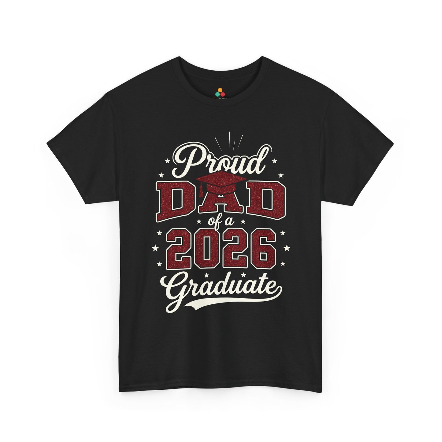 Proud Dad of a 2026 Graduate Unisex T-shirt Graduation Gift | TEEZOCA 