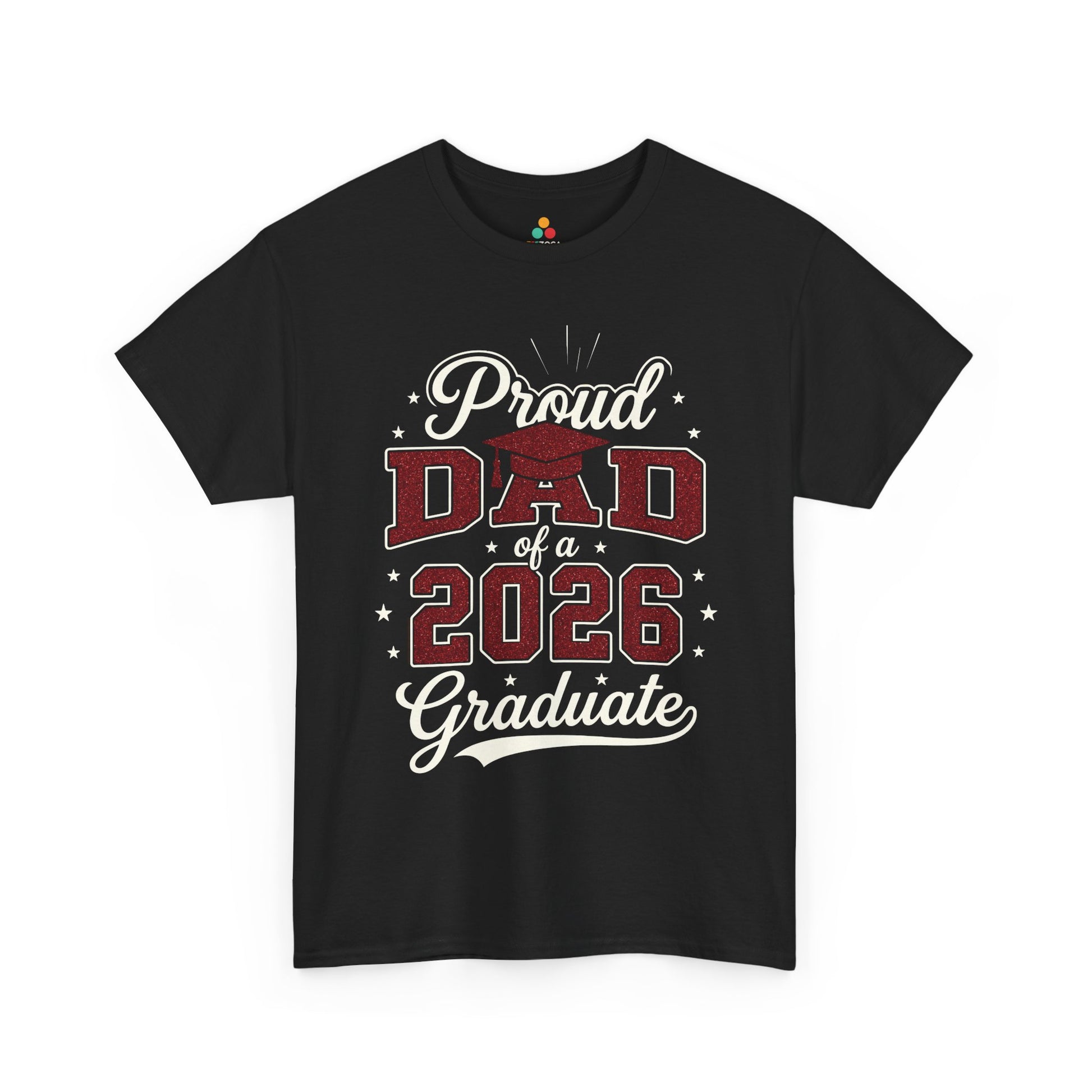 Proud Dad of a 2026 Graduate Unisex T-shirt Graduation Gift | TEEZOCA 