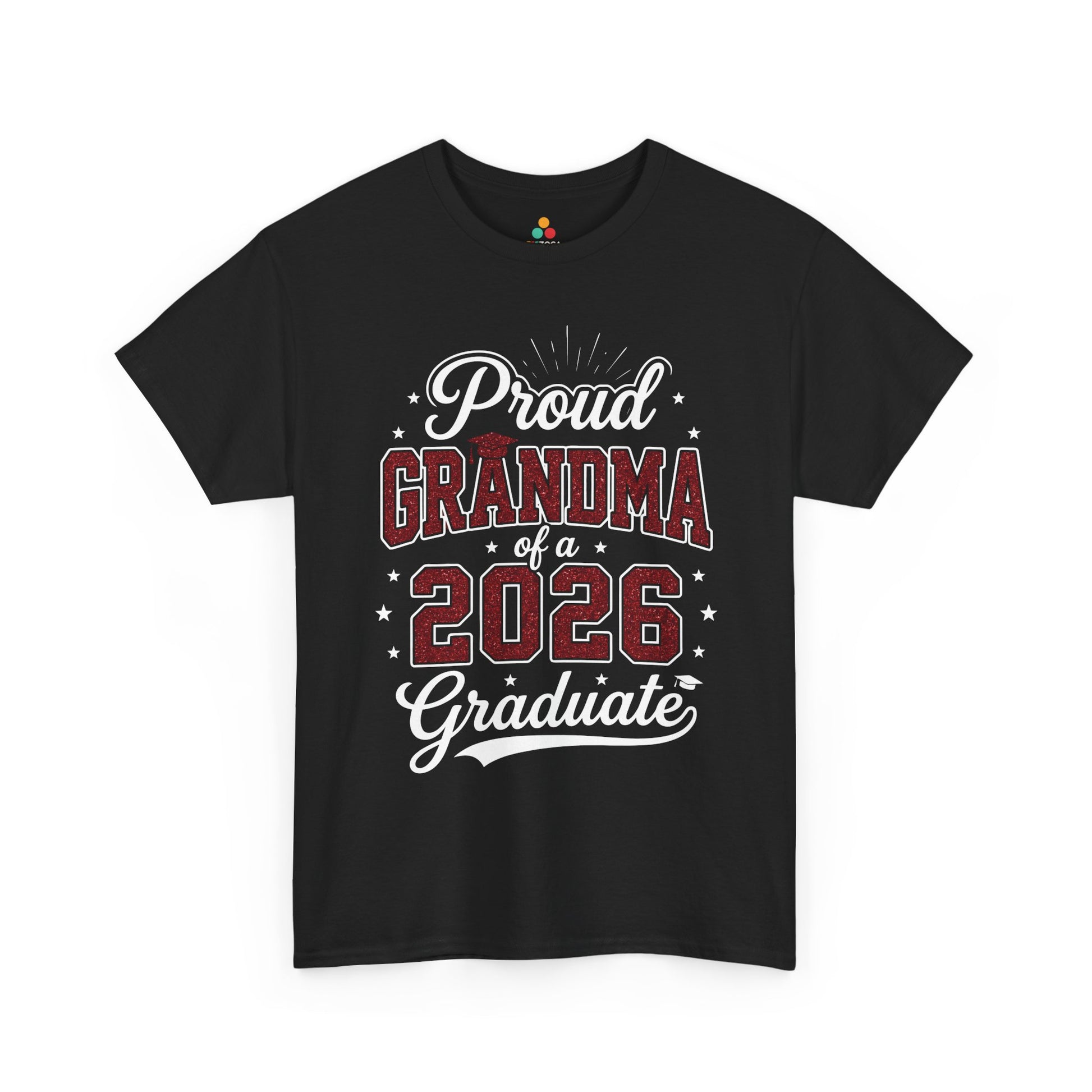 Proud Grandma of a 2026 Graduate Unisex T-shirt Gift | TEEZOCA 