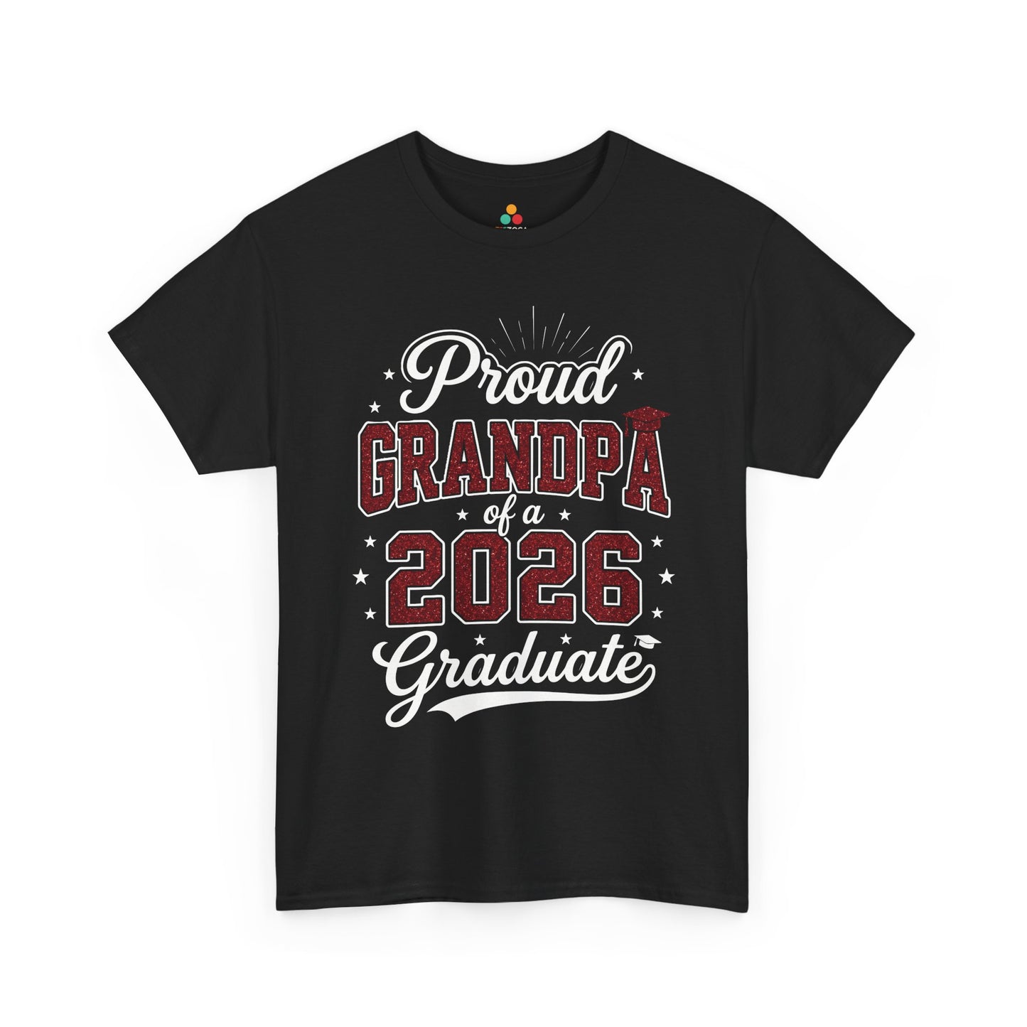 Proud Grandpa of a 2026 Graduate Unisex T-shirt Gift | TEEZOCA 