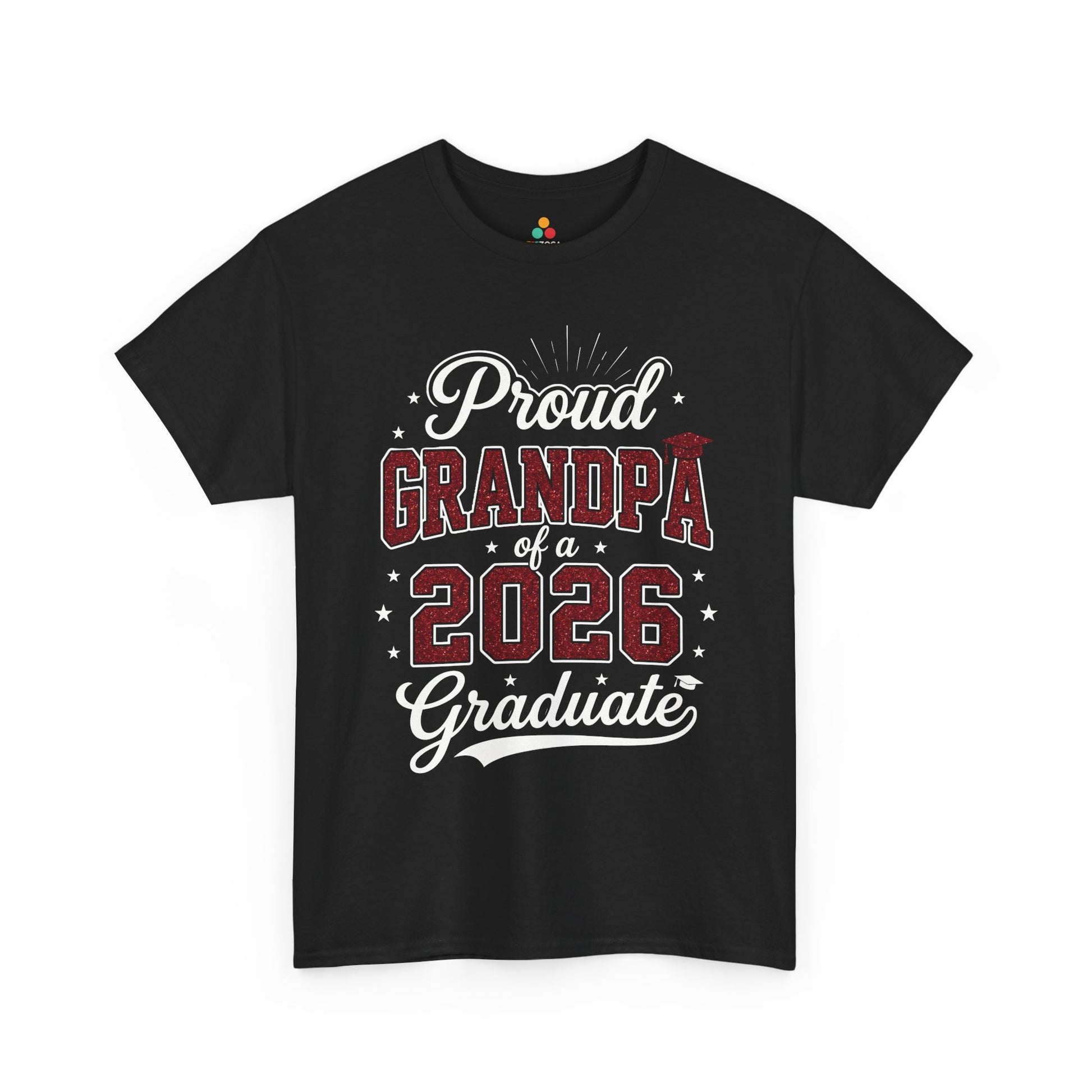 Proud Grandpa of a 2026 Graduate Unisex T-shirt Gift | TEEZOCA 