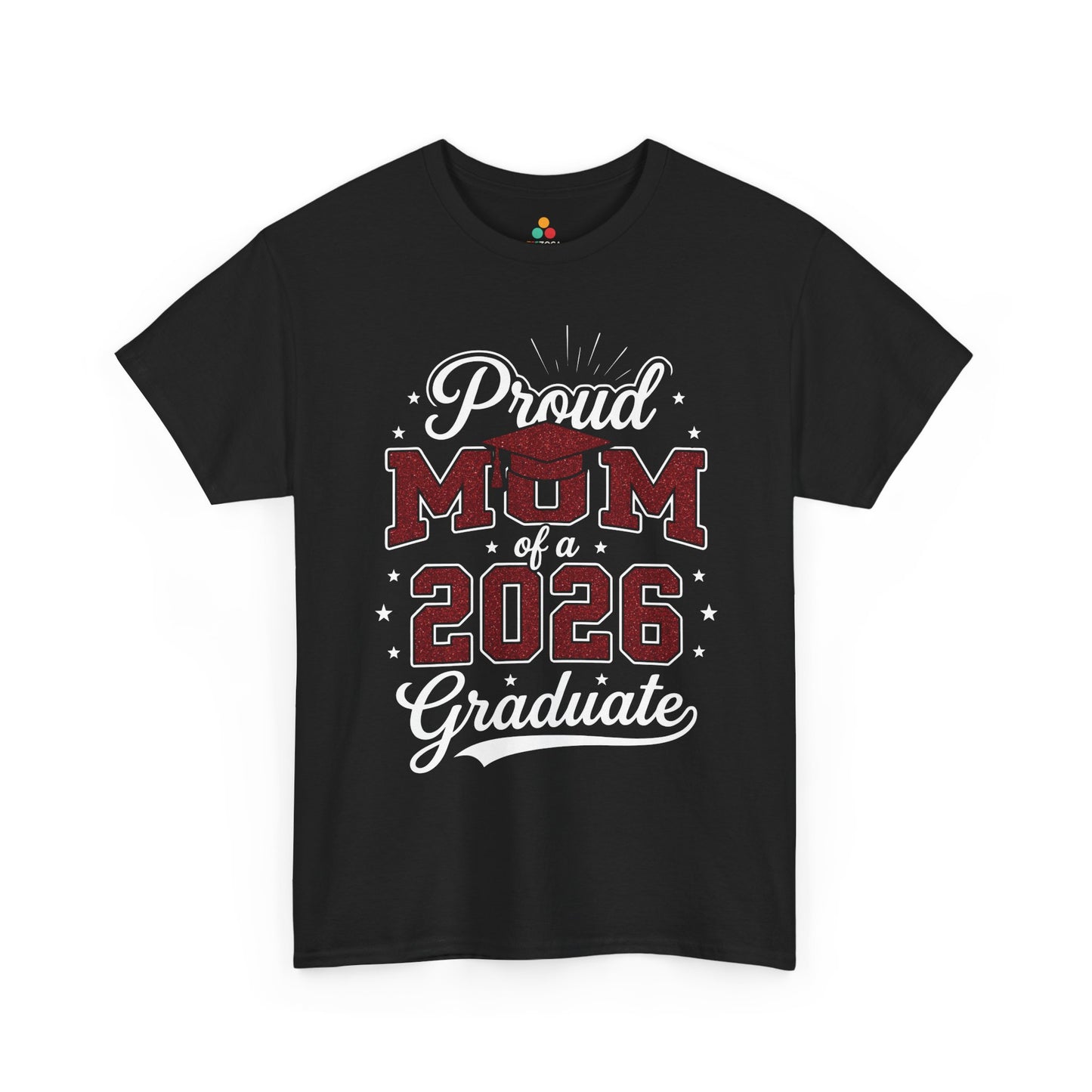 Proud Mom of a 2026 Graduate Unisex T-shirt Graduation Gift | TEEZOCA 