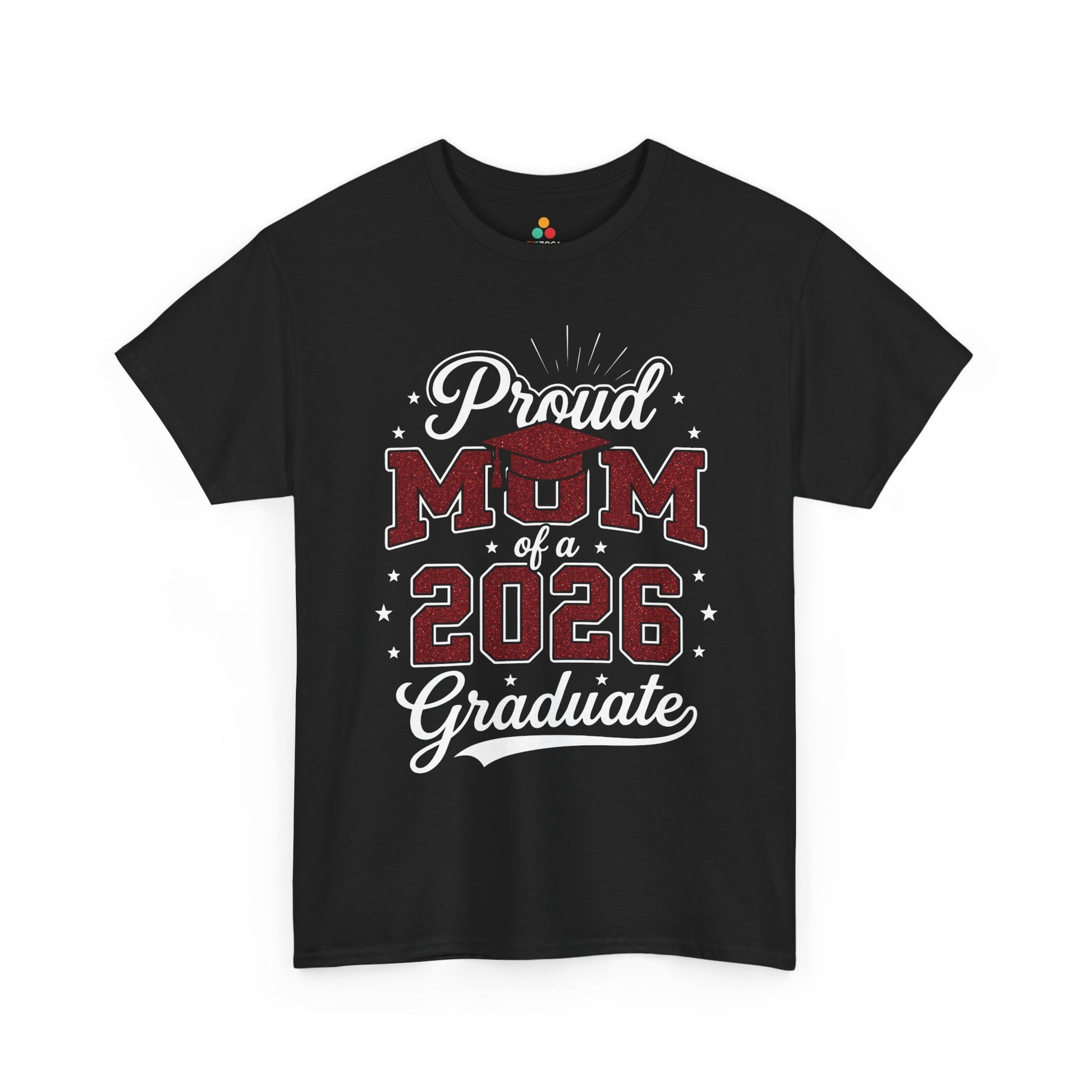 Proud Mom of a 2026 Graduate Unisex T-shirt Graduation Gift | TEEZOCA 