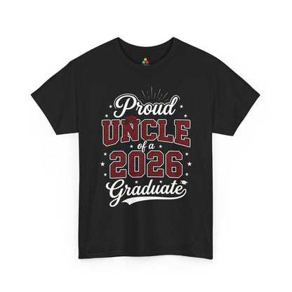 Proud Uncle of a 2026 Graduate Unisex T-shirt Graduation Gift | TEEZOCA 