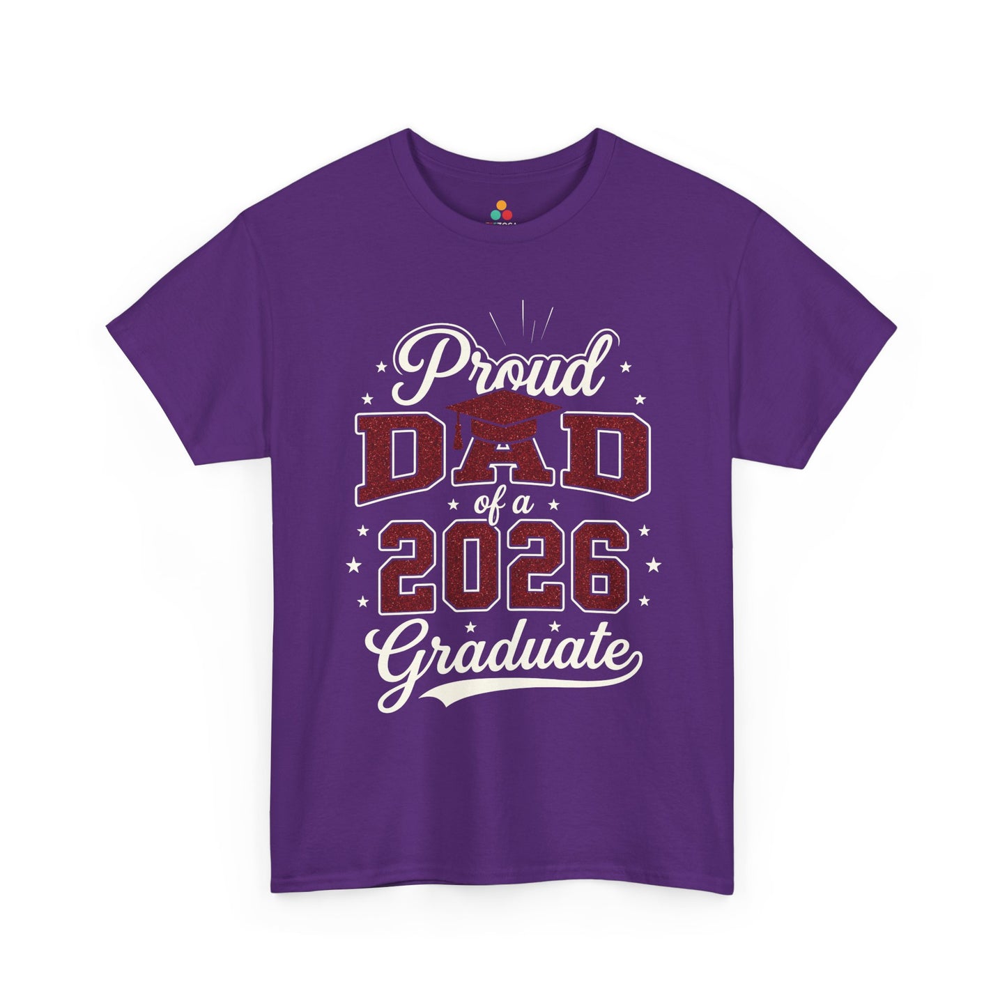 Proud Dad of a 2026 Graduate Unisex T-shirt Graduation Gift | TEEZOCA 
