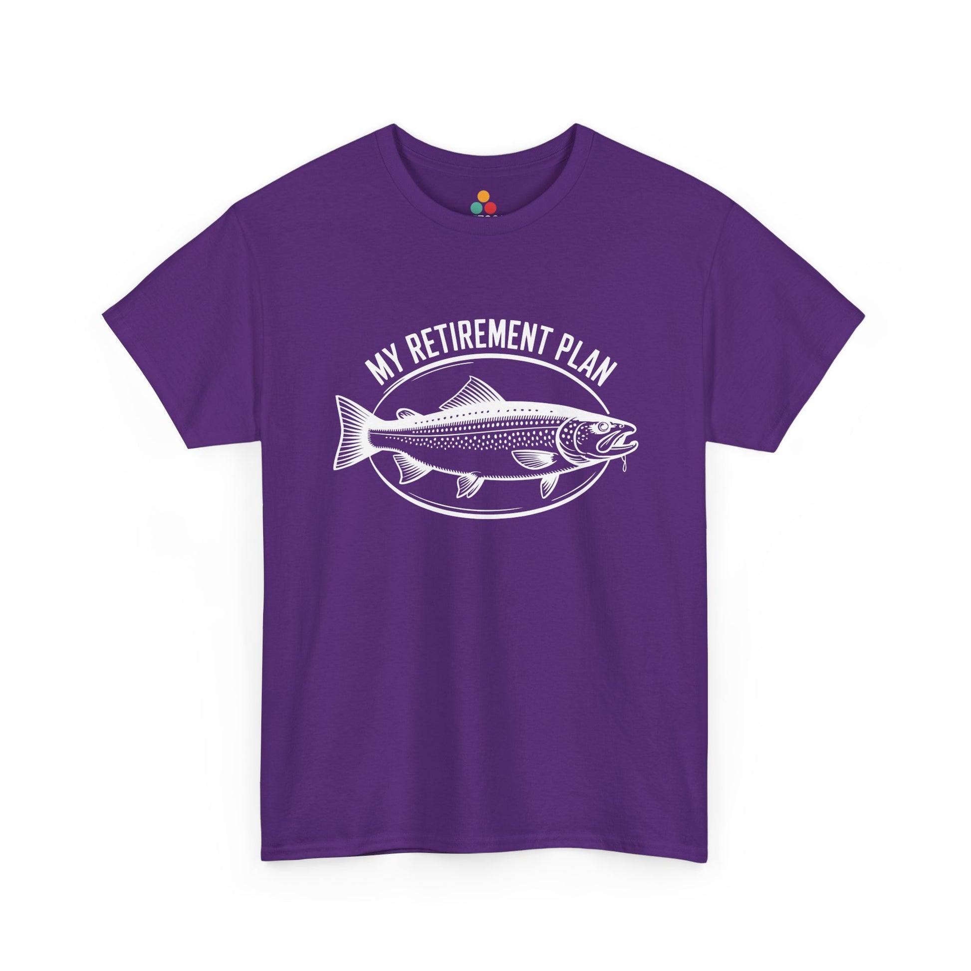 My Retirement Plan Fishing Funny T‑Shirt – Funny Retired Dad Gift | TEEZOCA 