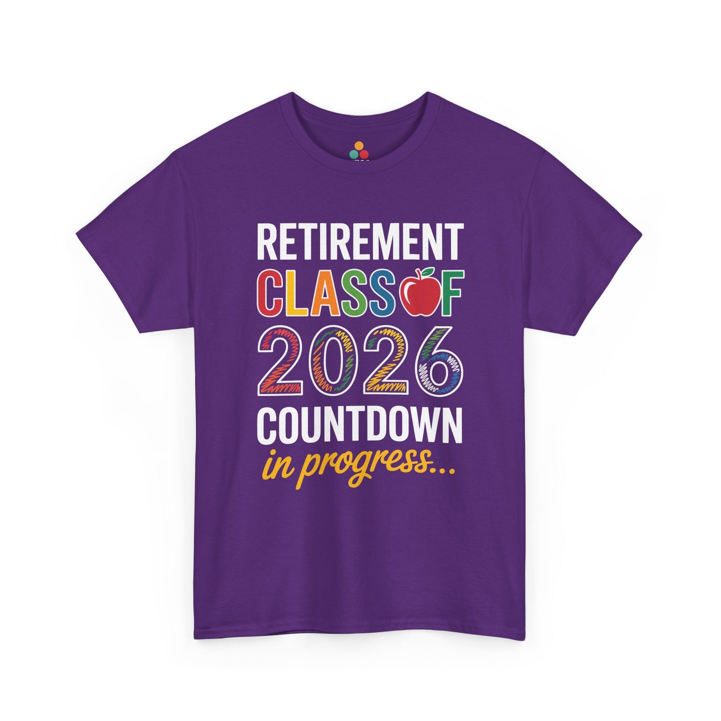 Retirement Class of 2026 Countdown Funny Retired Teacher T‑Shirt Gift | TEEZOCA 