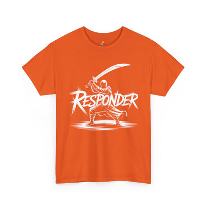Responder Ninja Warrior Unisex T-shirt – Bold Samurai Street Style | TEEZOCA 