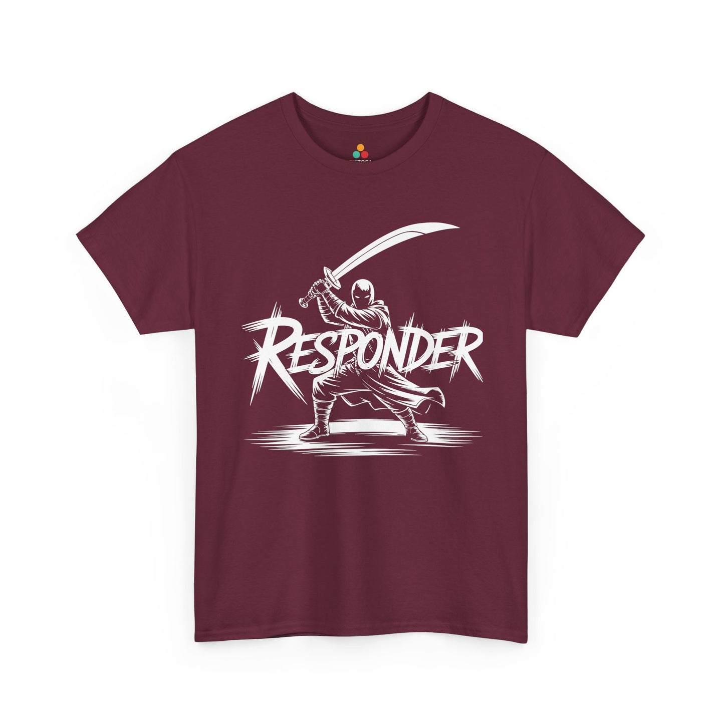 Responder Ninja Warrior Unisex T-shirt – Bold Samurai Street Style | TEEZOCA 
