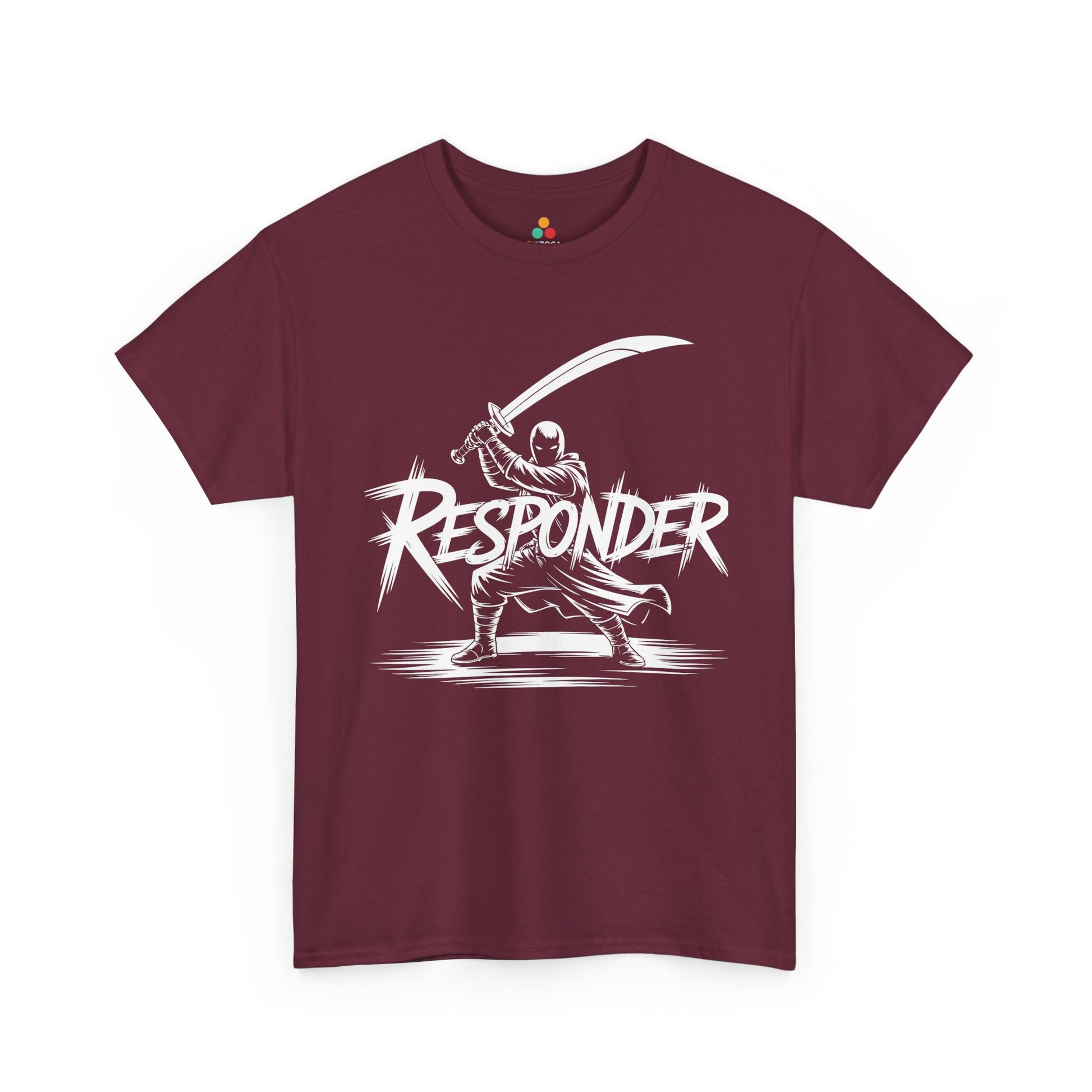 Responder Ninja Warrior Unisex T-shirt – Bold Samurai Street Style | TEEZOCA 