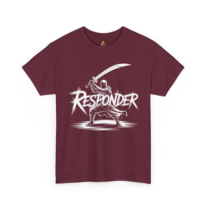 Responder Ninja Warrior Unisex T-shirt – Bold Samurai Street Style | TEEZOCA 