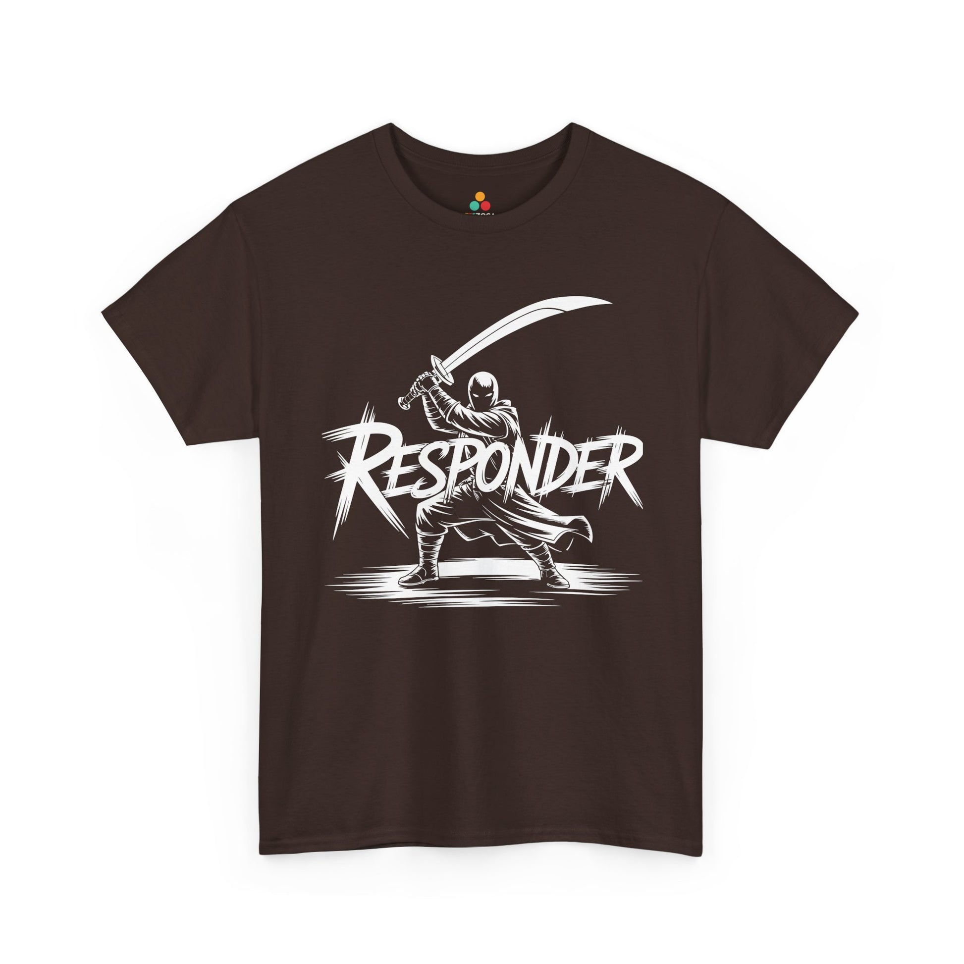 Responder Ninja Warrior Unisex T-shirt – Bold Samurai Street Style | TEEZOCA 