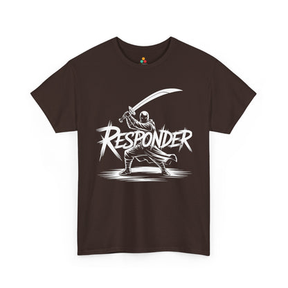Responder Ninja Warrior Unisex T-shirt – Bold Samurai Street Style | TEEZOCA 