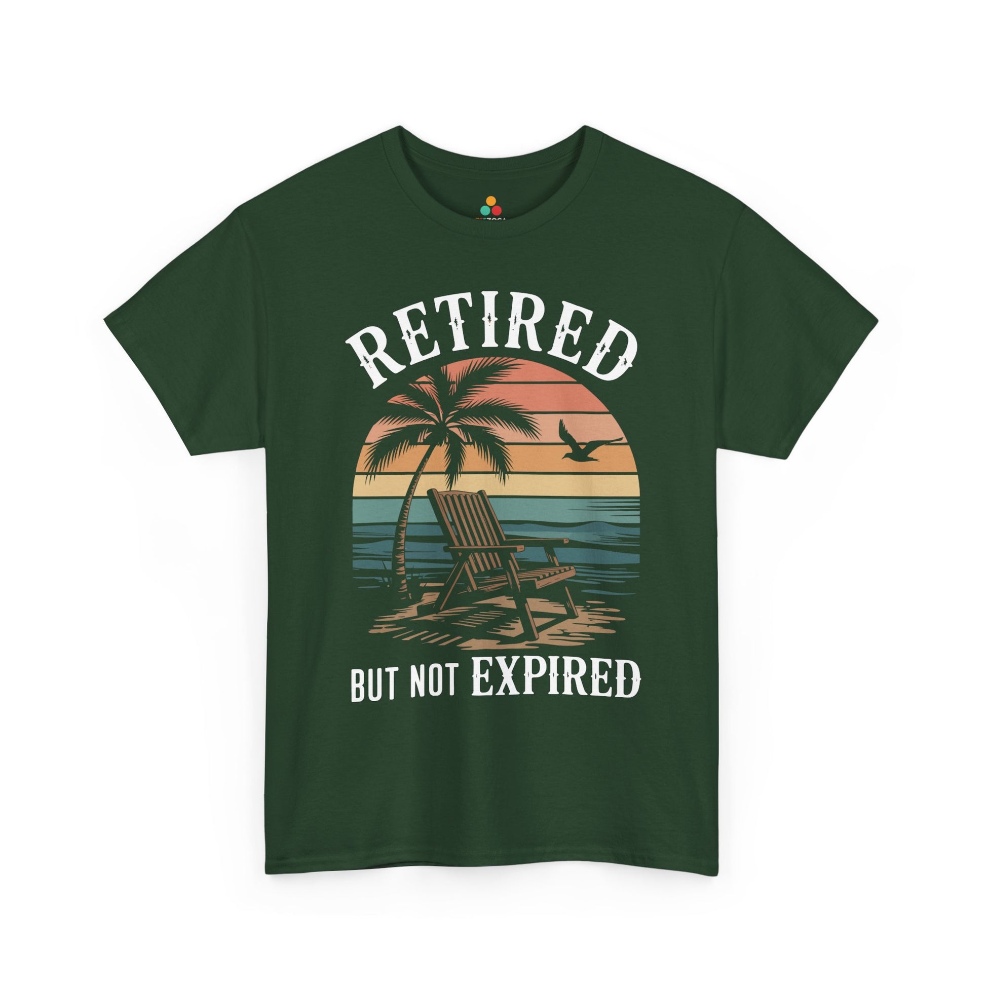 Retired But Not Expired Funny Retirement Lifestyle Unisex T-shirt | TEEZOCA 