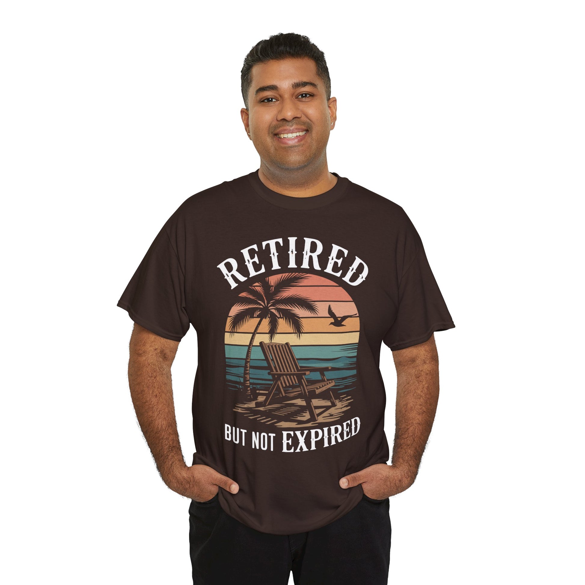 Retired But Not Expired Funny Retirement Lifestyle Unisex T-shirt | TEEZOCA 