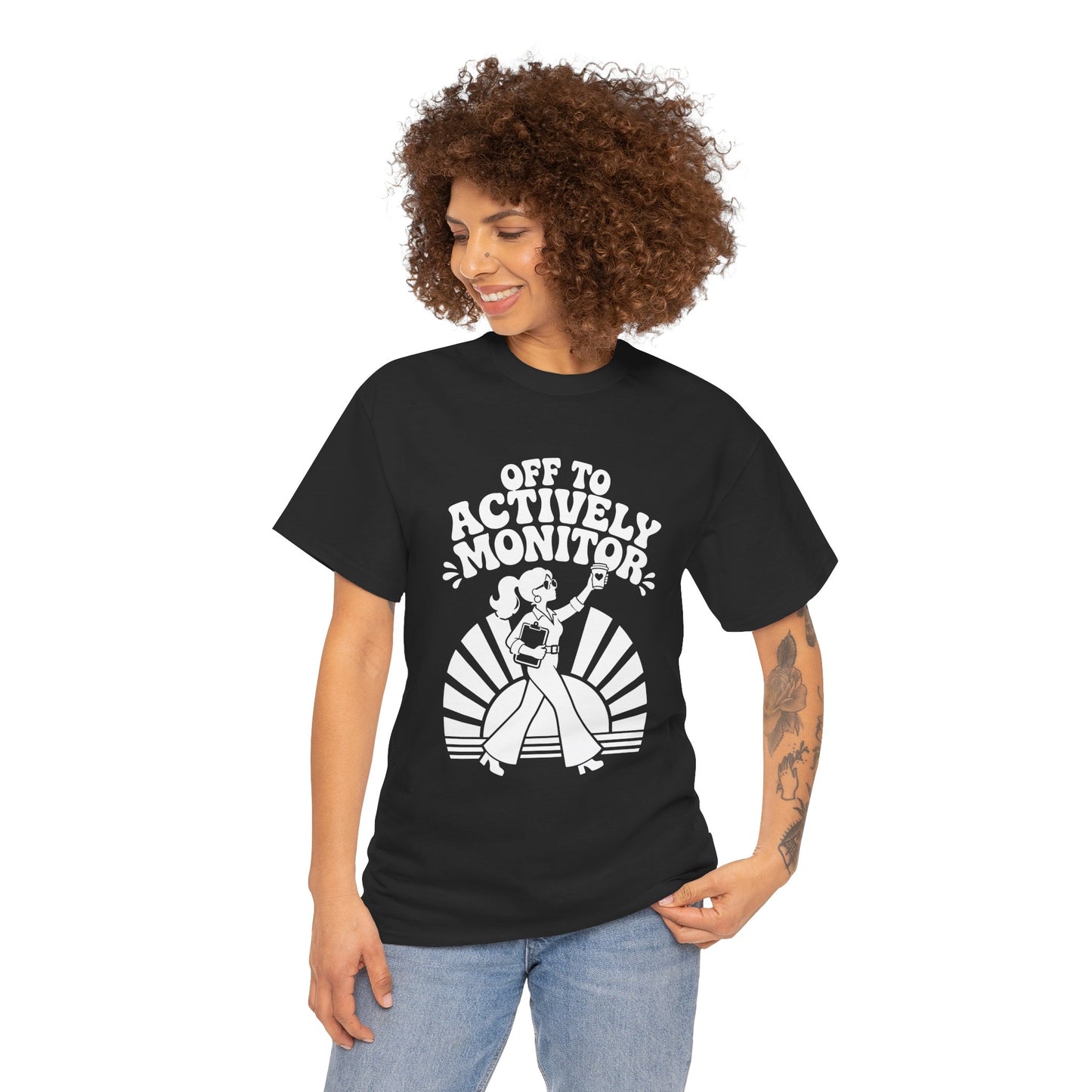 Retro Graphic Tee Women Funny Teacher Unisex T-shirt TEEZOCA
